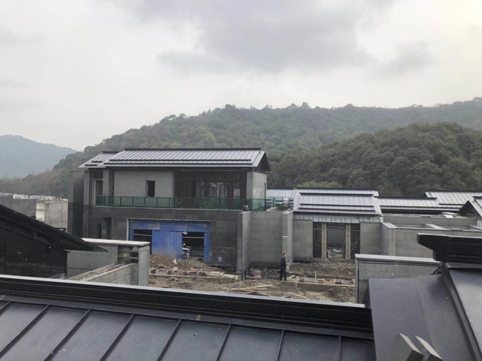 铝镁锰金属瓦湖北荆州项目案例